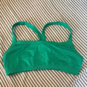 colsie green racer back bralette!